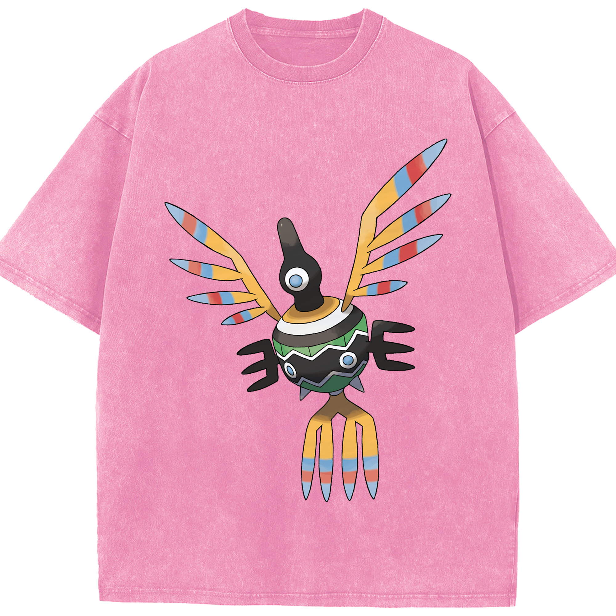 （画像用） ポケットモンスター Pokémon 綿100% ヴィンテージ風 半袖Tシャツ（フロントプリント）